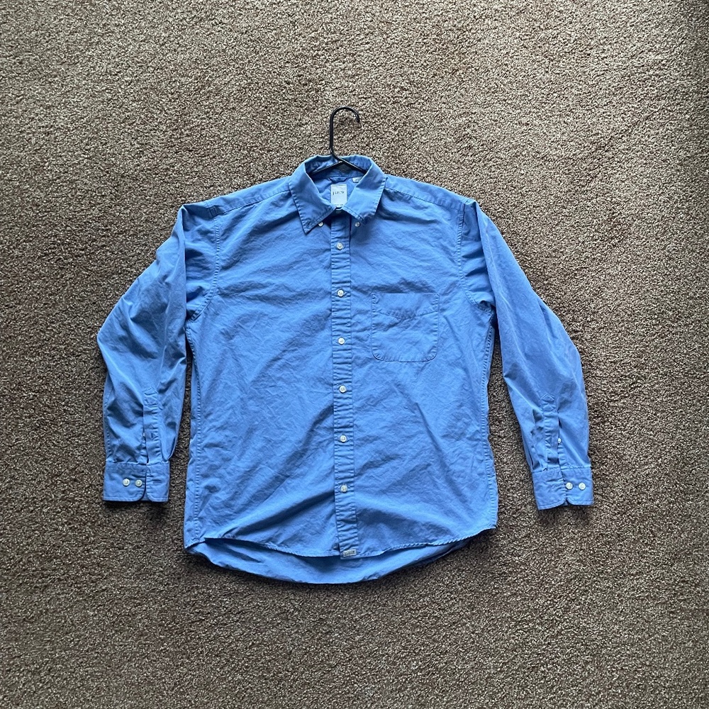 J. Crew Men's button up shirt Size M